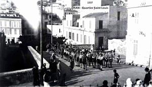 1890- Oran - Parvis Eglise Saint- Louis - Scouts 1937